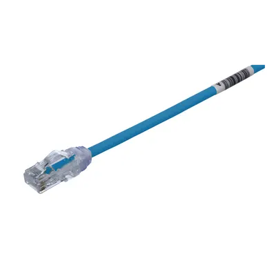 Cable de Parcheo UTP Cat6A / 28AWG / CM-LSZH / 1.22 m (4 ft) / Azul