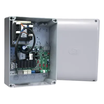 Cuadro de Mando / 2 Motores ATI 24 VDC / Entrada para Dispositivos de Seguridad