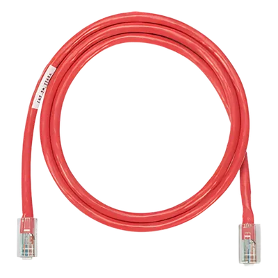 Cable de Parcheo UTP / Cat 5e / 24 AWG / 0.91 m (3 ft) / RJ45 / Rojo