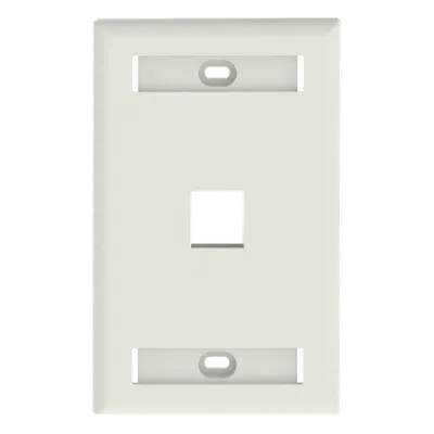Placa de pared PANDUIT NK1FIWY para 1 módulo keystone