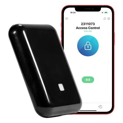 Controlador de acceso IP M2M SERVICES M2M-AXS para una puerta