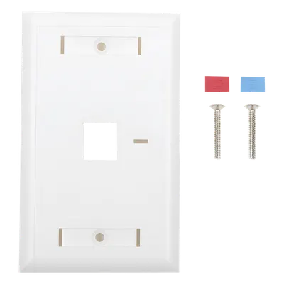 Placa de pared LINKEDPRO LP-FP-21 para un módulo keystone