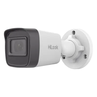 Cámara bala IP HiLook IPC-B141H-C de 4 MP con visión amplia