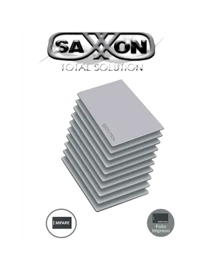 Tag UHF SAXXON SAX-THF01 de PVC, paquete de 10 piezas