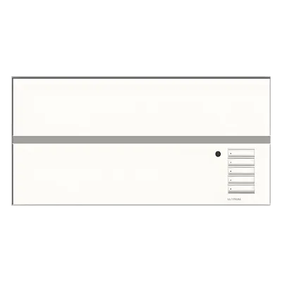 Controlador de iluminación de 6 zonas / 120 V o 220-240 V / RF Clear Connect / Escenas programables / Integración con RadioRA 2 y HomeWorks QS / Blanco