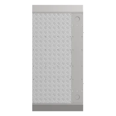 Base adicional para torniquete / Carril extra 90 cm (2.95 ft) / Sin anclaje al piso / Compatible con DS-K3B601-BASE900-S