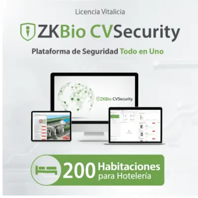 Licencia Software de Hotelería / Control de Acceso para 200 Habitaciones / Integración con Cerraduras Electrónicas / Gestión Centralizada de Ocupación