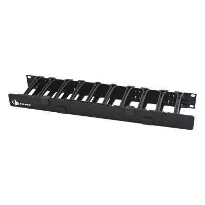 Organizador horizontal SIEMON HCM-4-1U para rack de 19 pulgadas