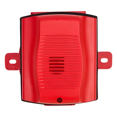 Sirena / Exterior Serie K / 12-24 Vcc / hasta 93 dBA / 9 tonos y volúmenes / NEMA 4X / Rojo