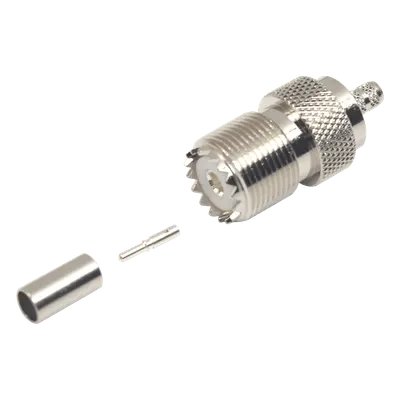 Conector UHF hembra RF Industries RFU-527 para cable coaxial