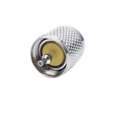 Conector UHF macho RF Industries RFU-508-X para cable coaxial