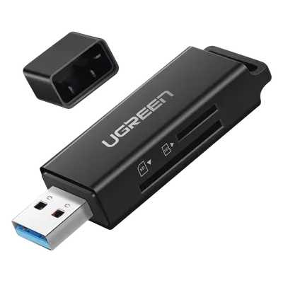 Lector de tarjetas UGREEN 40752 USB 3.0 con ranuras SD y TF