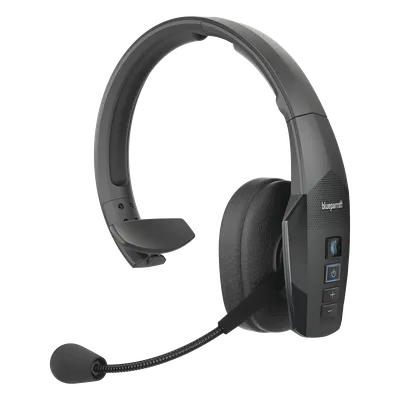 BlueParrott B450-XT MS , cancelación de ruido del 96%, Bluetooth, IP64, control de voz, para ambientes ruidosos (204305).