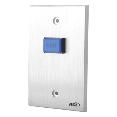 Botón de salida RCI DORMAKABA 970MO-12V con LED de 12/24 V