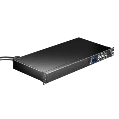 PDU Monitoreable Horizontal / 8 Salidas 5-20R / Entrada NEMA 5-15P / 120 Vca / 15 A / 1UR 19 in