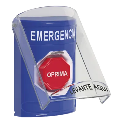 Botón de emergencia STI SS2429EM-ES con doble relé Forma C