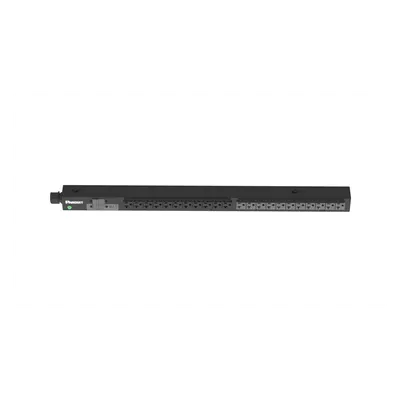 PDU Básico / 22 Salidas NEMA 5-20R / Entrada NEMA L5-30P / 120 Vca / 30A / Cable 3m (10 ft) / Montaje Vertical 0U