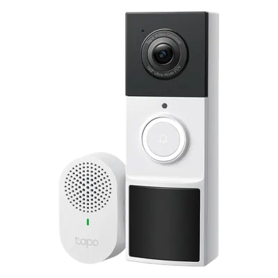 Videoportero IP Inalámbrico / 2K 3 Megapixel / 160° DFOV / Batería 6400 mAh / Detección IA Personas-Vehículos / Visión Nocturna Color / Audio Bidireccional