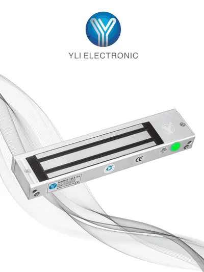 Cerradura magnética YLI ELECTRONIC YM-500N(LED) de 500 kg
