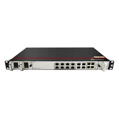 OLT GPON / 8 Puertos GPON Clase C+ / 4 Uplink SFP/SFP+ / Switching 110 Gbit/s / Hasta 1024 ONTs / Doble Fuente AC / Rango -40 °C a +65 °C / 1 UR