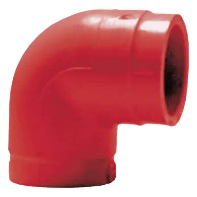 Codo 90° para Tubería de Detección de Humo SAFE FIRE RP-5202, CPVC Resistente al Fuego