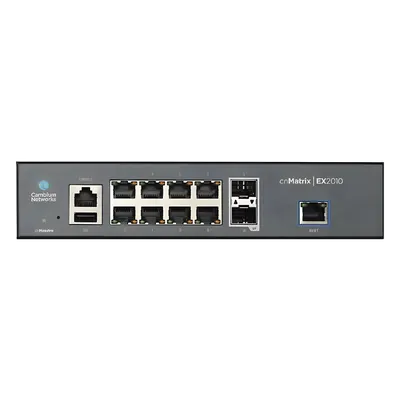 Switch Inteligente Capa 3 / 13 Puertos / 8 Ethernet Gigabit / 2 SFP / 20 Gbps / Zero-Touch Provisioning / Gestión en Nube