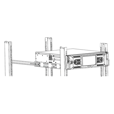 Soporte para rack Hikvision DS-ADAPTER-RACK de 19 pulgadas
