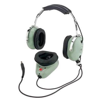Auriculares Muff-Mic / Micrófono dinámico con cancelación de ruido / Cable 7.62 m (25 ft) / NRR 26 dB / Diadema cromada anticorrosión