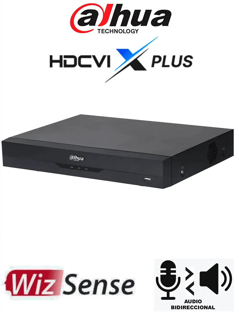 DVR Dahua DH-XVR5116HE-4KL-I3/T de 16 canales con WizSense