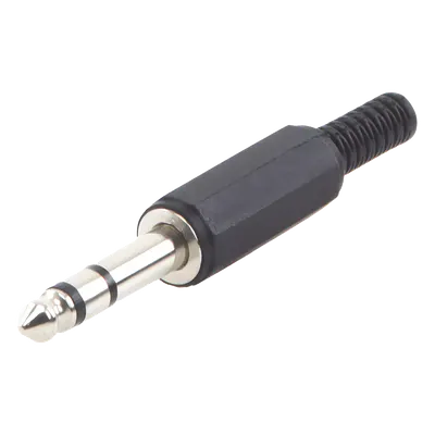 Conector macho estéreo EPCOM PROAUDIO EP-TRS de 6.35 mm
