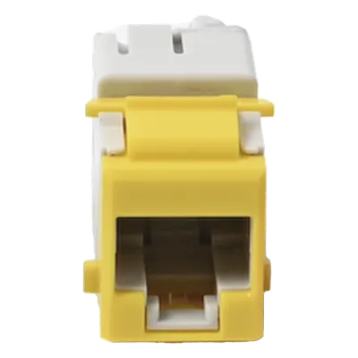 Jack Keystone / Categoría 6a / UTP / Terminación Punch Down 110 / T568A y T568B / -10 a 60°C