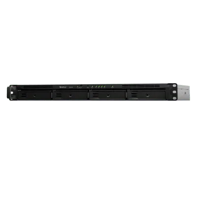 Unidad de Expansión NAS / 4 Bahías SATA HDD/SSD / Interfaz eSATA / Profundidad 30 cm (11.8 in) / Diseño Rack 1U / Administración DSM
