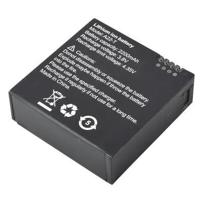 Batería de Respaldo / 3.8 VCC / 2200 mAh / Litio / 40 x 40 x 13 mm