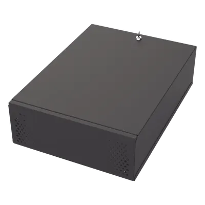 Gabinete para DVR/NVR EPCOM INDUSTRIAL GABVID4R3 con chapa
