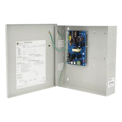 Fuente de Alimentación / Salida Seleccionable 12 o 24 Vcc / 6 A / 1 Salida / Cargador de Baterías / Transferencia Instantánea