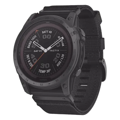 Reloj GPS Táctico Multideporte / Pantalla Solar MIP / Batería 37 Días / GPS Multibanda / 10 ATM / 32 GB