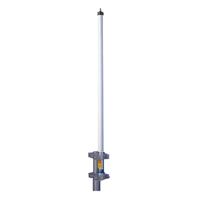 Antena Base UHF / 450-470 MHz / Fibra de Vidrio / 9 dB de Ganancia / Resistencia Viento 241 km/h (149.7 mph) / 600 W