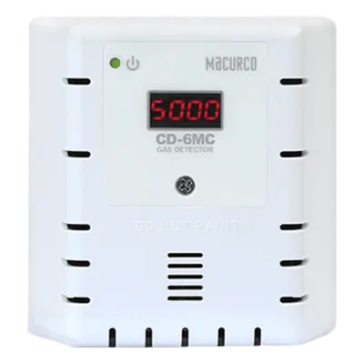 Detector de CO2 MACURCO AERIONICS CD6M con pantalla digital y doble relevador