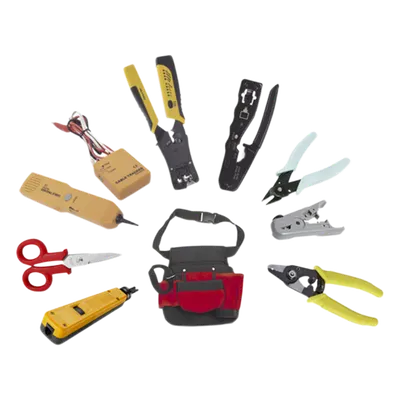 Kit de herramientas para redes EPCOM POWERLINE KITINSTALN3 de 9 piezas