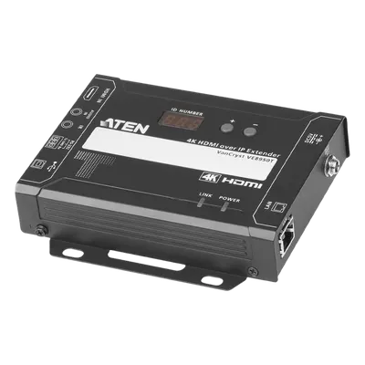 Transmisor Video sobre IP HDMI / 4K Ultra HD 4096x2160 @ 30Hz / Compresión Lossless / Latencia Ultra Baja / PoE 802.3af / Video Wall 8x8 / RS-232 e IR / Daisy Chain