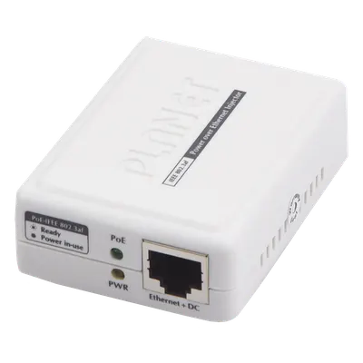 Inyector PoE 802.3af de 1 Puerto Gigabit 10/100/1000 Mbps (End-Span)