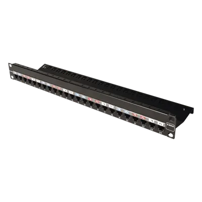 Patch panel SIEMON Z-PNL-24E de 24 puertos, Cat 6A blindado