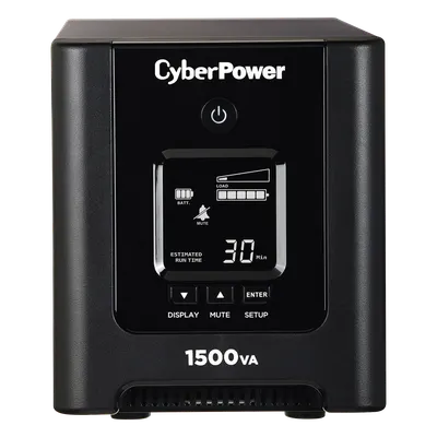 UPS de 1500 VA/1050 W, Topología Línea Interactiva, Entrada 120 Vca NEMA 5-15P, Onda Senoidal Pura, Tipo Mini Torre, Con 8 Tomas NEMA 5-15R