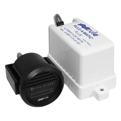 Alarma de Agua Alta para Sentina / Interruptor Patentado / Cable Marino 14 AWG 28" (71.1 cm) / Libre de Mercurio / Sellos Herméticos / Resistente a Abrasión