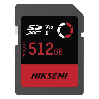 Memoria SDXC HIKSEMI CAPTURE E30 de 512 GB para video 4K