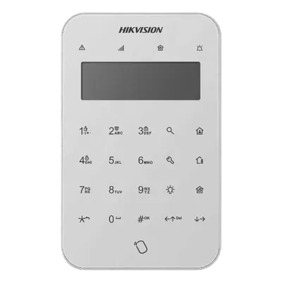 Teclado inalámbrico HIKVISION DS-PK1-LT-WB con pantalla táctil LCD