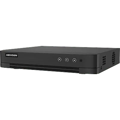 DVR pentahíbrido Hikvision DS-7208HUHI-S1/XT con video 4K y AcuSearch