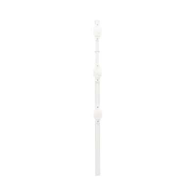 Poste de paso SFIRE SF-POST-3W de 75 cm con 3 aisladores