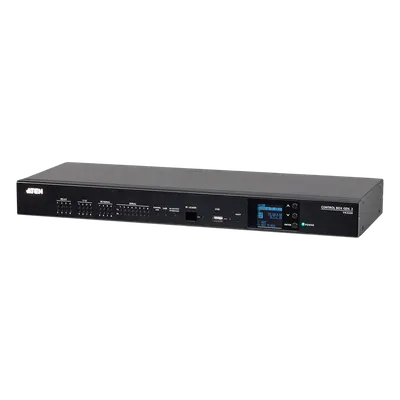 Caja de control / Procesador 4 núcleos / 2 GB RAM / LAN dual aislada / 32 licencias