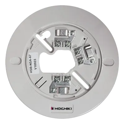 Base de Montaje Hochiki HSB-NSA-67 para Sensores Análogos Direccionables